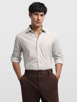 Arrow - Grey Men's Manhattan Slim Fit Originals Shirt