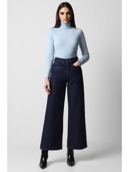 Van Heusen - Women Navy Dark Wash Regular Fit Jeans