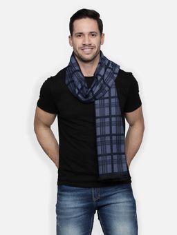 Alvaro Castagnino - Mens Viscose Blue Muffler