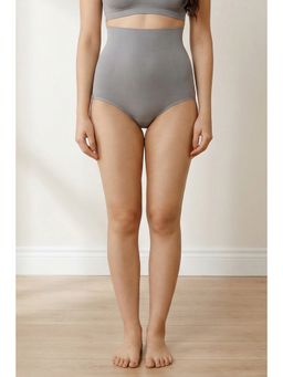 Zivame - Everyday Shaping Cotton Midwaist Seamless Hipster Panty - Grey