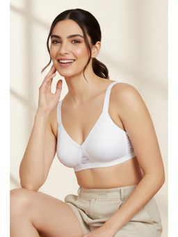 Zivame - Rosaline Double Layered Bra - White