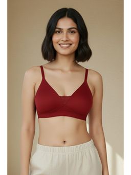 Zivame - Medium Padded Wirefree T-Shirt Bra - Maroon