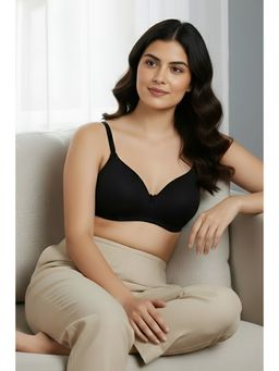 Zivame - Padded Wirefree T-Shirt Bra - Black