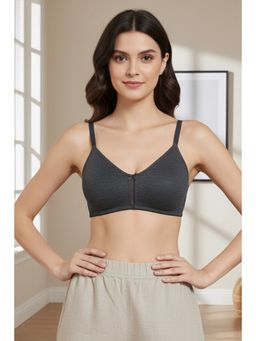 Zivame - Rosaline Double Layered Wirefree Super Support Bra - Grey