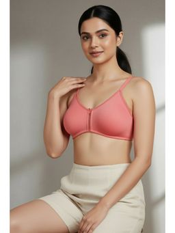 Zivame - Double Layered Wirefree Supper Support Bra - Georgia Peach