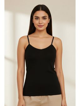 Zivame - Basic V-Neck Camisole- Black