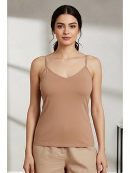 Zivame - Basic V-Neck Camisole- Skin