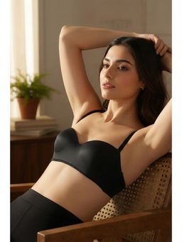 Zivame - At Work Underwired Strapless Bra - Black