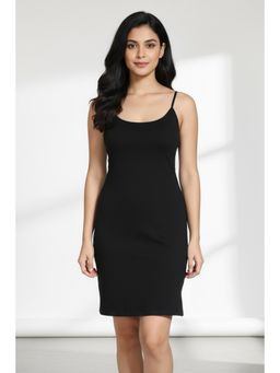 Zivame - Mid-Length Kurta Slip - Black