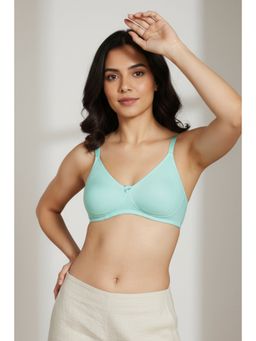 Zivame - Rosaline Basics Double Layered Non Wired 3/4th Coverage Bra - Plume
