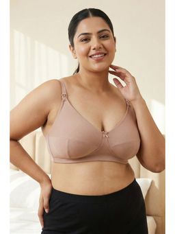 Zivame - Curvy Double Layered Non Wired Full Coverage Maternity Supper Support Bra - Roebuck