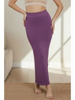 Zivame - Seamless All Day Mermaid Saree Shapewear - Purple