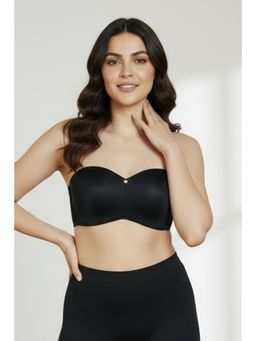 Zivame - Innovation Padded Non Wired 3/4th Coverage Strapless Bra - Anthracite