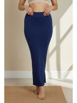 Zivame - Seamless All Day Mermaid Saree Shapewear - Navy Blue