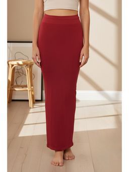 Zivame - Seamless All Day Mermaid Saree Shapewear - Maroon