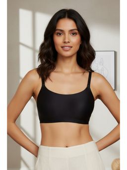 Zivame - Miracle Padded Non Wired Full Coverage T-Shirt Bra - Jet Black