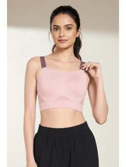 Zivame - High Impact Quick Dry Sports Bra - Peach Whip
