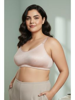 Zivame - Shimmering Secrets Lightly Lined Minimiser Bra - Mahagony Rose