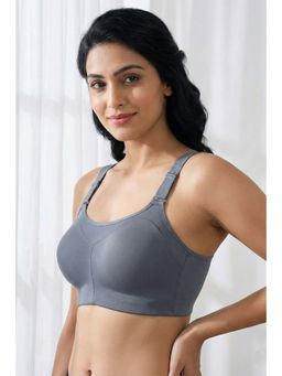 Zivame - Zelocity High Impact Quick Dry Sports Bra - Castlerock