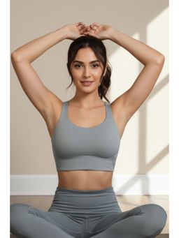 Zivame - Zelocity High Impact Moisture Wicking Sports Bra - Wild Dove