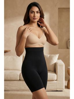 Zivame - Women Black All Day Seamless Highwaist Thigh Shaper