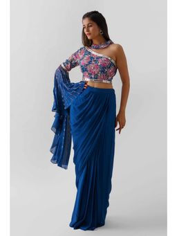 Suruchi Parakh - Womens Floral Print Top and Skirt (Set of 2)