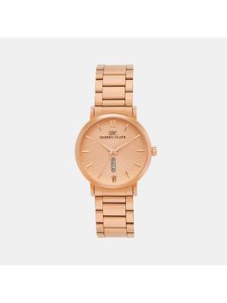 Darren Clark - Mens Rose Gold Analog Brass Watch 1002C-M0307 (M)