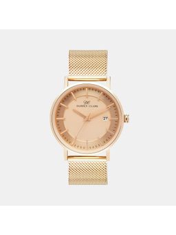 Darren Clark - Mens Rose Gold Analog Brass Watch 1004C-E0307 (M)