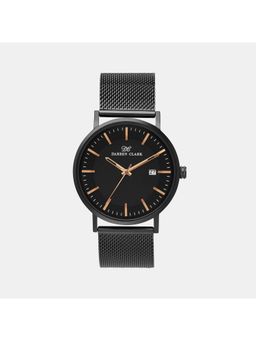 Darren Clark - Mens Black Analog Brass Watch 1004F-E0404 (M)