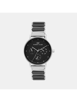 Darren Clark - Mens Black Multi-Function Brass Watch 1006F-C0104 (M)