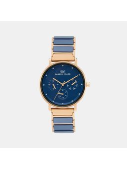 Darren Clark - Men Blue Chronograph Brass Watch 1006G-C0305 (M)