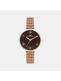 Darren Clark - Womens Brown Analog Brass Watch 2004H-C0306 (M)