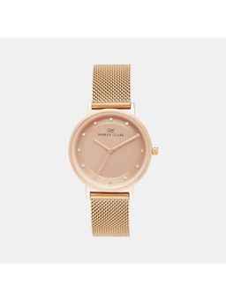 Darren Clark - Womens Rose Gold Analog Brass Watch 2005C-E0307 (M)