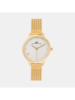 Darren Clark - Women Quartz White Dial Analog Mesh Watch 2006B-E0202 (M)