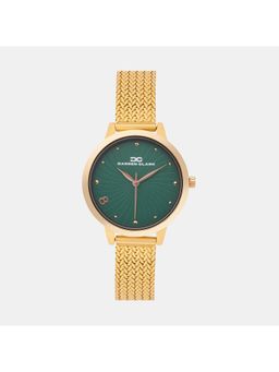 Darren Clark - Women Quartz Green Dial Analog Mesh Watch 2006C-E0314 (M)