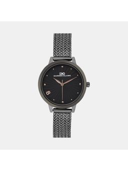 Darren Clark - Women Quartz Black Dial Analog Mesh Watch 2006F-E0404 (M)