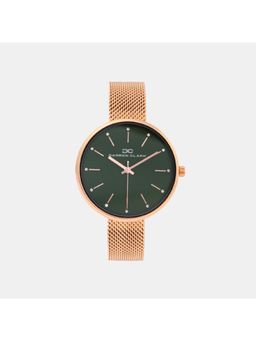 Darren Clark - Women Quartz Green Dial Analog Mesh Watch 2007C-E0314 (M)