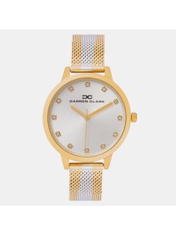 Darren Clark - Women Quartz Silver Dial Analog Mesh Watch 2008D-E0203 (M)