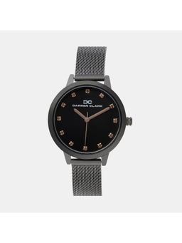 Darren Clark - Women Quartz Black Dial Analog Mesh Watch 2008F-E0404 (M)