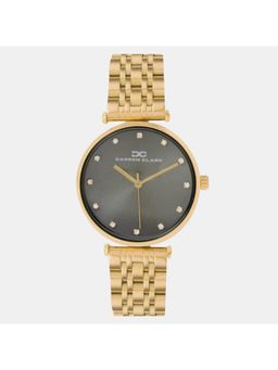 Darren Clark - Women Quartz Grey Dial Analog Metal Watch 2009B-M0215 (M)