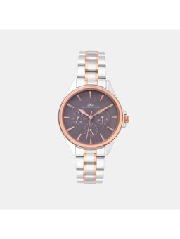 Darren Clark - Women Quartz Grey Dial Multi-Function Metal Watch 2010E-M0115 (M)
