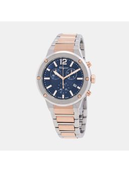 Ferragamo - Men Quartz Blue Dial Chronograph Stainless Steel Watch Sfje00524 (M)