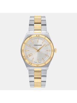 Ferragamo - Men Silver Analog Stainless Steel Watch Sfkv00223 (M)