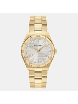 Ferragamo - Men Silver Analog Stainless Steel Watch Sfkv00323 (M)