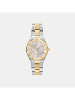 Ferragamo - Women Quartz Silver Dial Analog Stainless Steel Watch Sfky00223 (M)