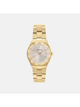 Ferragamo - Quartz Women Silver Analog Stainless Steel Watch Sfky00323 (M)