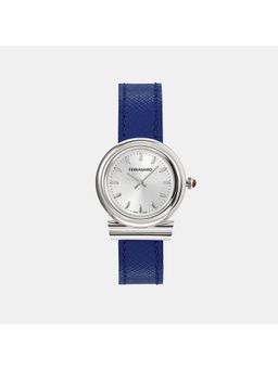 Ferragamo - Women Quartz Silver Dial Analog Calf Watch Sfmv00923 (M)
