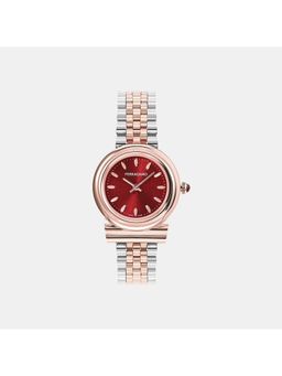 Ferragamo - Quartz Women Red Analog Stainless Steel Watch Sfmv01323 (M)