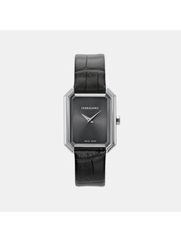 Ferragamo - Women Quartz Black Dial Analog Calf Watch Sfs800124 (M)