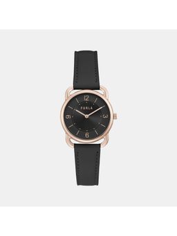 Furla - Women Black Analog Leather Watch Ww00021013L3 (M)